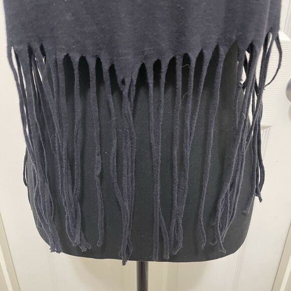 Vintage‎ 80s Harley Davidson 3D Emblem Fringe Shirt Rare Womens Medium Syracuse - Picture 3 of 8